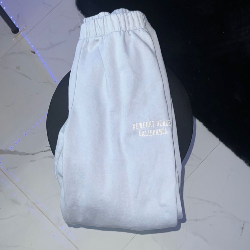 Baby blue brandly melvile new port sweatpants
